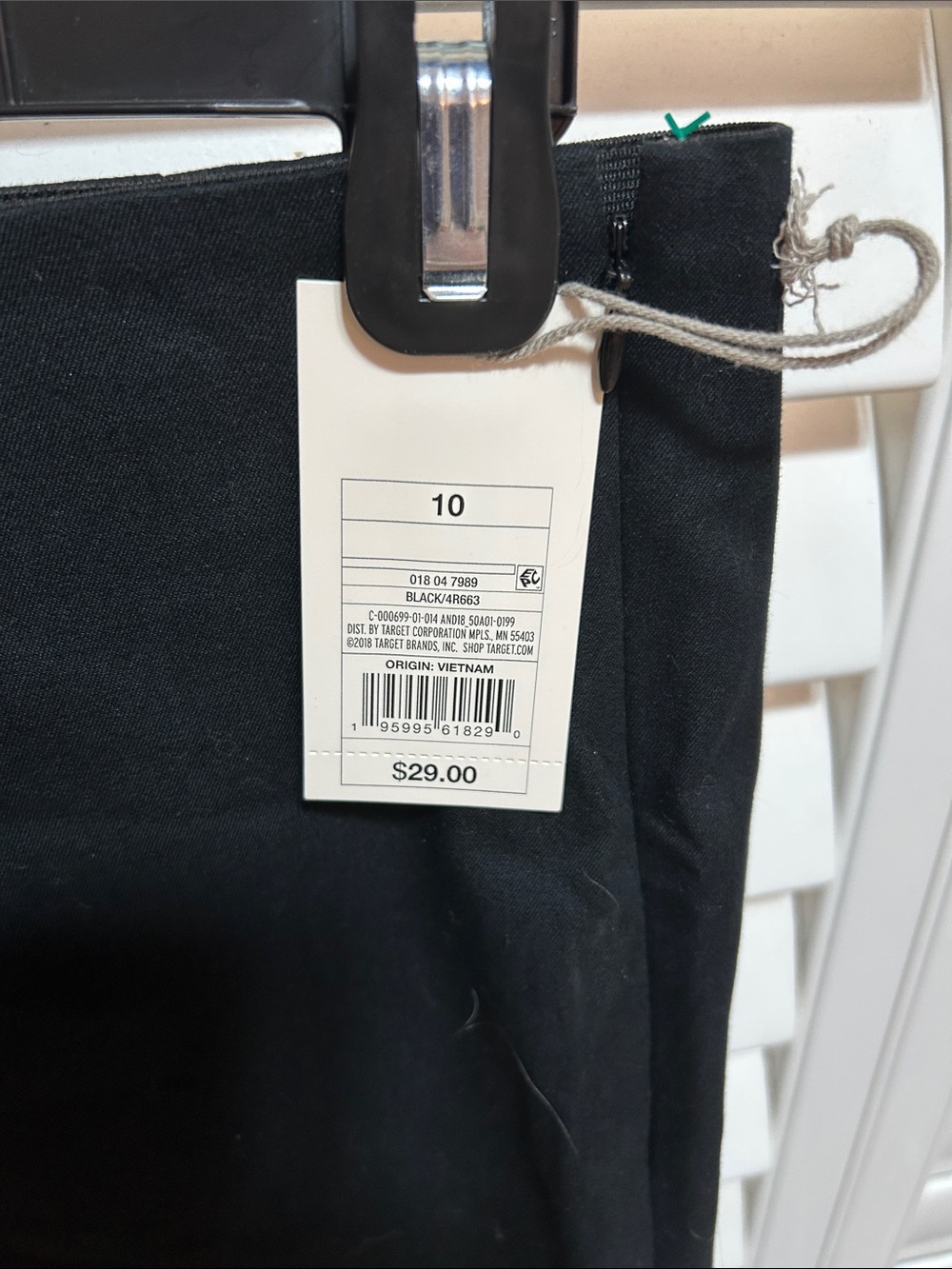 a new day Black Women's Pants - Size 10